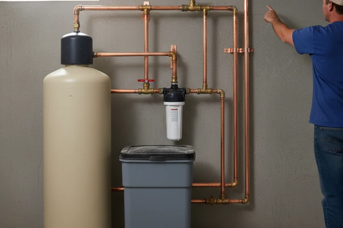 Whole-house water treatment system installed in Teaberry